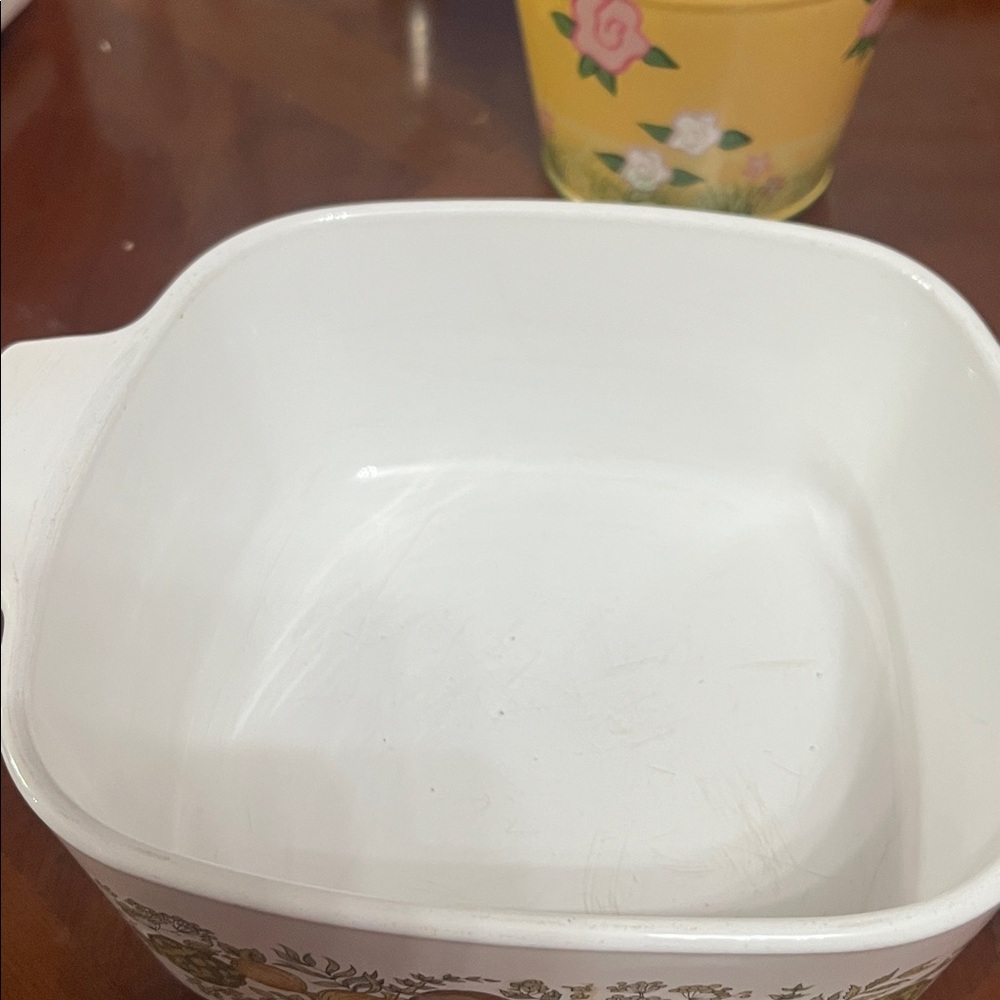 2 Vintage Corningware Spice O' Life A-1-B, 1 1/2 and 1 quart casseroles No lids - Picture 4 of 6